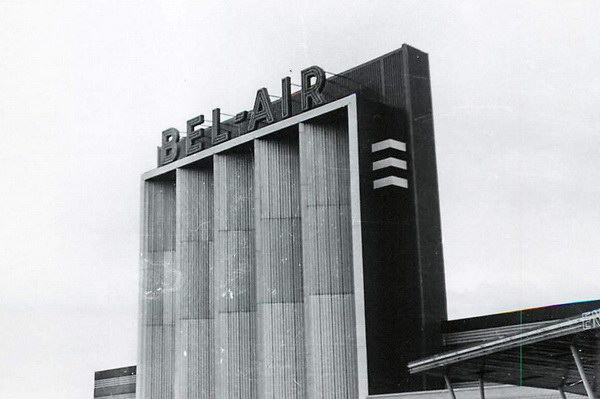 Bel Air Drive-In Theatre - Old Photo